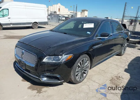 2017 Lincoln Continental Reserve z USA, uszkodzony, nr VIN 1LN6L9NP2H5636618